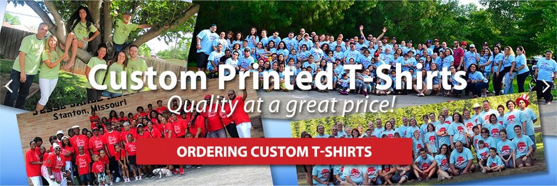Custom T-Shirts for Groups and Organizations